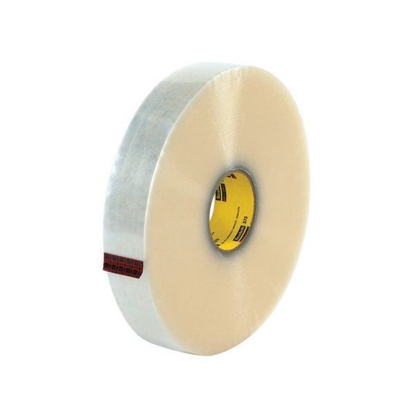 3M 2'' x 1000 yds. Clear 3M 373 Carton Sealing Tape, 6PK BUY00015032 - main